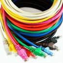 RJ45 Cat5e Network LAN Cable Ethernet Patch Lead Fast Internet 0.25m- 50m Lot