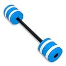 30" Aqua Fitness Swim Bar with Padded Grip by Trademark Innovations (Blue)