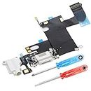 MMOBIEL Dock Connector Compatible with iPhone 6 2014 - Charging Port Flex Cable - Headphone Port/Microphone/Antenna Replacement - Incl. Screwdrivers - Gold