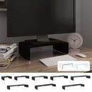 Soporte para TV/Elevador Monitor Mueble de Televisor Mesa Consola Cristal vidaXL