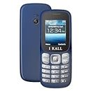 IKALL K16 Keypad Mobile (1.8" Display, Dual Sim, 32MB, 64MB, King Talker, Contact Icon and Auto Call Recording) | Blue