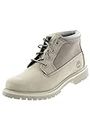 Timberland Women's Nellie Chukka Leather SDE Ankle Boots, Grey Medium Grey Nubuck, 11 AU