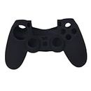 Microware PS4 Controller Silicone Skin Case Cover, Silicone Controller Skin Case Compatible with Sony Playstation 4 PS4 Controller, Black [Video Game]