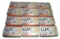 12 barras de jabón Lux Velvet Touch para aroma suave de jazmín y almendras 80g