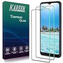 KAREEN [2 Pack] Tempered Glass for Motorola Moto G Pure Screen Protector, Anti Scratch, 9H Hardness, Bubble Free, Case Friendly