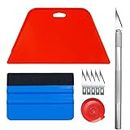 Art3d Kit de herramientas de alisado para aplicar, despegar y pegar papel pintado, azulejos de vinilo