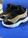 Nike Air Max 95 Black & Gold  (905462-032) Toddler Boy’s Athletic Shoes 4C