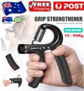 Adjustable Power Hand Grip Forearm Exercise 10-60Kg Strengthen Trainer Tool Gym