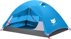 Night Cat Camping Tent for 2 Person Man Waterproof Backpacking Tents Easy Setup 