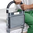 Lunderg Bed Rails for Elderly Adults Safety - with Motion Light & Storage Pocket - Railings for Seniors & Surgery Patients - The Bed Cane Fits Any Bed & Makes Getting in & Out of Bed Much Easier