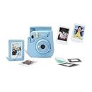 Fujifilm Instax Mini 11 Sky Blue Camera Bundle