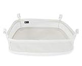 4moms mamaRoo Sleep Bassinet Storage Basket | for Baby Bassinets and Furniture | Great for Organization, Birch White