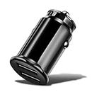USB C Car Charger Adapter, Cigarette Lighter USB Charger Car Adapter, Dual Port USB Socket Compatible with iOS Android and all Smart Mobile Phones and Tablets Car Charger (Black)