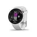 Garmin Forerunner 45S Small Easy to Use Lightweight GPS Running Watch, Safety and Tracking Features included, White