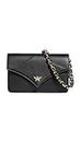 MCM Women's Diamond Leather Mini Crossbody Bag, Black, One Size
