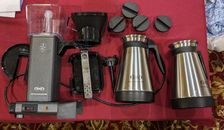 Technivorm-Moccamaster 79112 10-Cup Coffee Maker - Tested! Works! 2 Carafs
