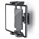 OHLPRO Universal Tablet Wall Mount Holder for 4.7-13 inch Tablet Smartphone eReader, 360° Adjustment Compatible with iPad, iPhone, Kindle Fire HD, Galaxy Tab, Switch, Drilled Screw Mounting