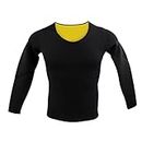 MYADDICTION Women's Heat Maximizing Sport T Shit Long Sleeve Yoga Exercise Top Black S Clothing Shoes & Accessories | Womens Clothing | Athletic Apparel