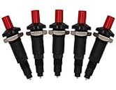 Meter Star Gas Heater One Outlet Piezo Igniter Spark Plug Push Button Ceramic Igniter Pack of 5 PCS