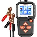 ANCEL BA301 6V 12V Car Battery Load Tester Alternator Analyzer Automotive Battery Cranking and Charging System Test Tool for Motorcycle, Car, Boat, Light Truck and More
