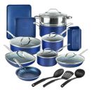 Pots and Pans Set 20 Piece Complete Cookware Bakeware Set Nonstick Dishwasher Ov
