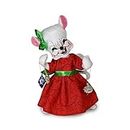 6in Whimsy Girl Mouse with Ornaments