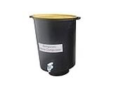 SAMPOORN HOME COMPOSTER- A PRODUCT OF SAMPOORN ZERO WASTE PRIVATE LIMITED is an Aerobic Composting Kit (One 35 Litre Composter with Yellow Lid Without Accessories)