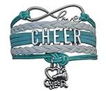 Infinity Collection Cheer Bracelet- Cheerleading Bracelet- Cheer Jewelry for Cheerleader