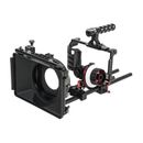 CAME-TV Used BMPCC Basic Camera Cage Rig with Matte Box and Follow Focus for BMPCC 6K/4K BMPCC2-A3KIT