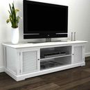 Wooden TV Stand White Home Entertainment Centre Cabinet Unit Furniture vidaXL