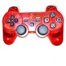 Porro Fino Wireless Controller for Ps3 PlayStation 3 | Professional PS3 Wireless Gamepad for PlayStation 3/ PS3 Slim / PS3 Super Slim/PS3 Fat (Only Ps3 Compatible charging cable not included red)