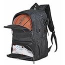 Goloni | Large Basketball Backpack Bag with Shoe and Ball Compartment, Soccer Backpack, Baseball, Softball, Volleyball Sport Bag, Travel Gym Backpack, Basketball Training Equipment Water Resistant