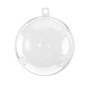 Clear Plastic Acrylic Bath Bomb Mold Shells Molding Balls Kit (60mm 12 Pack)