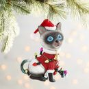 Pier 1 Imports Cat Christmas Ornament
