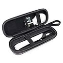 ProCase Toothbrush Travel Case Fits for Oral-B Pro 1000 1500 3000 5000 7000 Philips Sonicare 5100 6100 AquaSonic, Sonic Electric Power Rechargeable Toothbrush Carrying Case Holder Container -Black