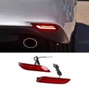 For Toyota Camry 2018-2024 LED Rear Fog Light Tail Bumper Light Sets