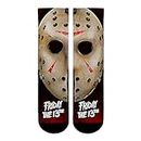 Friday the 13th Thriller Movie Socks (Large/X-Large, Jason - Split Face)