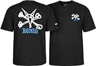 Powell-Peralta Rat Bones T-Shirt, Black, Medium