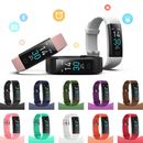 Reloj inteligente deportivo Fitbit con rastreador de actividad física presión arterial ritmo cardíaco