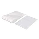 New Lon0167 48 Pcs 12 x 20cm White Flat Open Top Anti Static Bag For Electronics(48 Stück 12 x 20 cm weiß flach oben offen statische Tasche für Elektronik