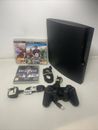 Sony PlayStation 3 PS3 250GB Console Slim + 3 GAMES + 1 Controller FAST DISPATCH