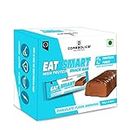 COREBOLICS SCIENCE OF ANABOLIC NUTRITION Eat Smart High Protein Snack Bar(21G Protein)-Chocolate Fudge Brownie-Pack Of 6(60Gmx6)