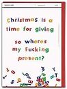 Time for Giving Christmas Card