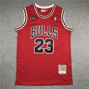Camiseta de baloncesto clásico retro Chicago Bulls #23 Michael Jordan cosida