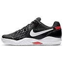 Nike Men's Air Zoom Resistance Tennis Shoes 7 US, Black/White-Brig