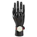 PH PandaHall Male Mannequin Hand Display Rack, Right Hand Model Ring Display Rack, Black Plastic Glove Display Rack, Bracelet Rack for Home Store Organized Display Sales, 3.6x2.3x10 inches