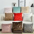 1 Pack Luxury Faux Fur Throw Pillow Cover Deluxe Decorative Plush Gilding Pillow Case Cushion Cover For Sofa Bedroom Car 18x18in, Without Pillow Core