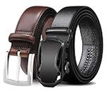 ZORO Vegan Leather Belt for Men | Formal/Casual | Can be fits on upto 30 to 44 inches waist size