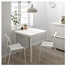 DiscountSeller ADDE Sedia bianca, 39 x 47 x 77 cm, resistente e facile da pulire, sedie da pranzo