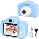 HOMENITY® Kids Camera for Children,with SD Card, Photos, Digital Video,Camera with Filters and Games for 4+ to 15 Year Old Kids Toddler, Christmas Birthday Gifts Toys